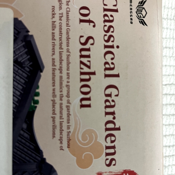 Classical Gardens Of Suzhou Lego Classic Architecture Building Series Blocks NIB - Picture 2 of 8